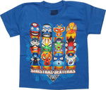 TWF Sinistras vs. Dexteras Blue Juvenile T-Shirt