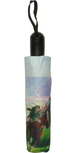 Zelda Link Hyrule Field Scene Travel Umbrella
