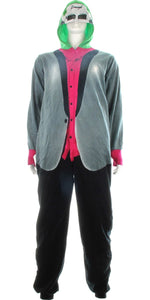 Suicide Squad Joker Hooded Union Suit