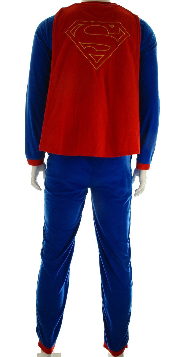 Superman Classic Caped Costume Union Suit