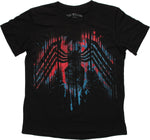 Venom Glow Spider Drip Logo Youth T-Shirt