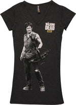 Walking Dead Daryl Crossbow V Neck Tunic Baby Tee