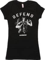Walking Dead Daryl Defend Juniors T-Shirt