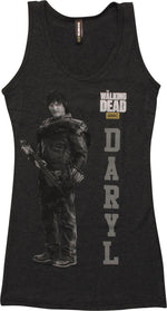 Walking Dead Daryl Name Tunic Tank Juniors T-Shirt