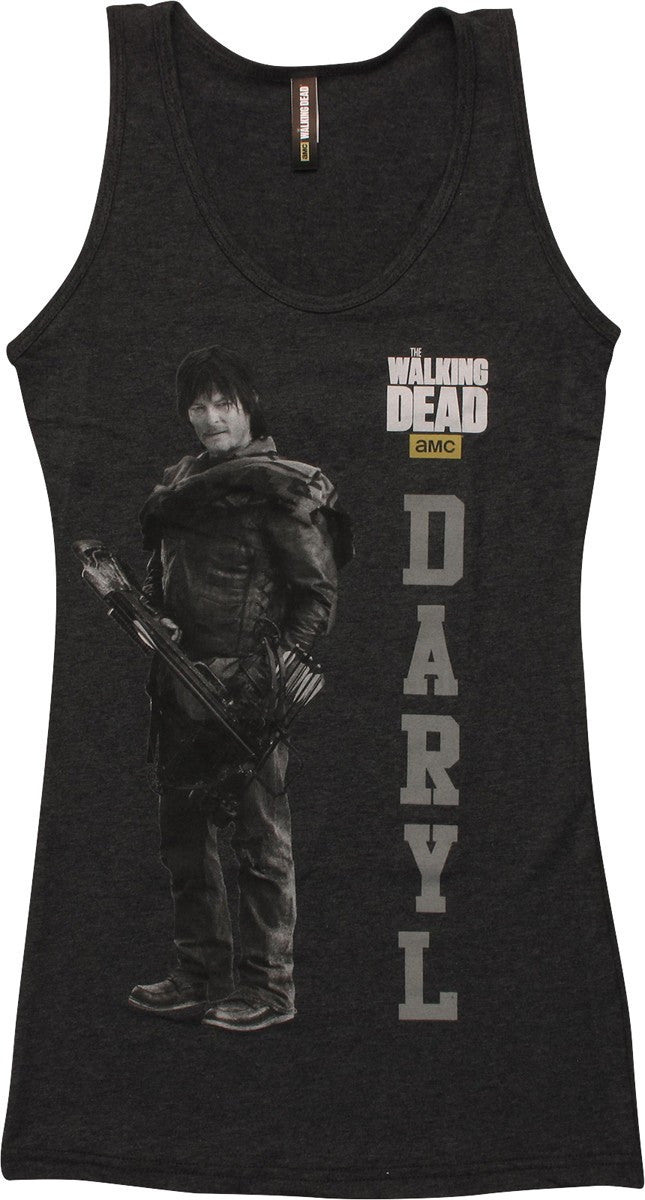 Walking Dead Daryl Name Tunic Tank Juniors T-Shirt