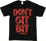Walking Dead Don't Git Bit T Shirt