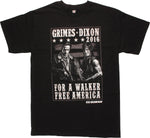 Walking Dead Grimes Dixon 2016 Walker Free T-Shirt