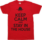Walking Dead Keep Calm Stay In House T Shirt Sheer