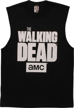 Walking Dead Logo Wings Muscle T-Shirt