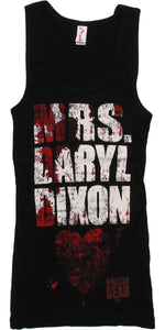 Walking Dead Mrs Daryl Dixon Junior Tank Top