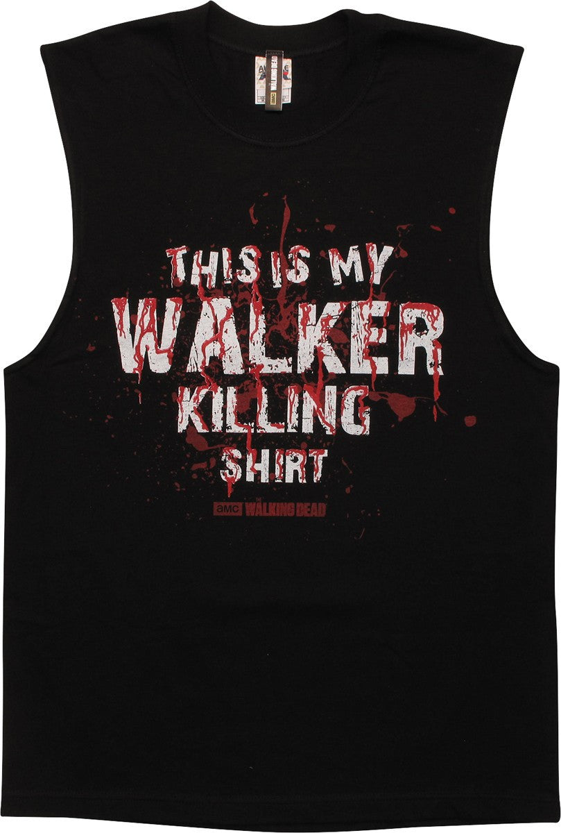 Walking Dead My Walker Killing Muscle T-Shirt
