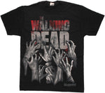 Walking Dead Reaching Hands T Shirt