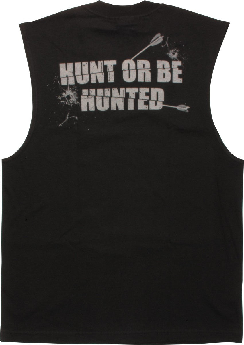 Walking Dead Rick Hunt Be Hunted Muscle T-Shirt