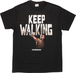 Walking Dead Rick Keep Walking T-Shirt