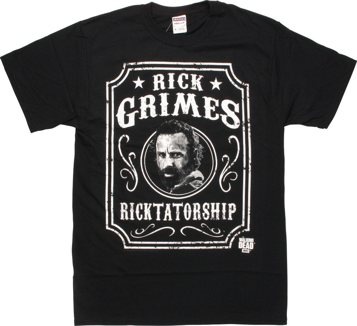 Walking Dead Ricktatorship Label T-Shirt – Stylin Online