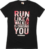 Walking Dead Run Like A Walker Junior T-Shirt
