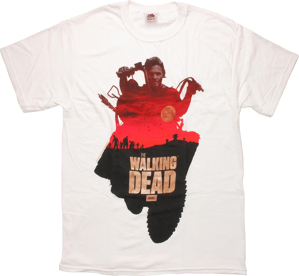 Walking Dead Sunset Biker T-Shirt