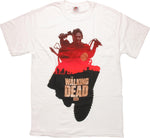Walking Dead Sunset Biker T-Shirt