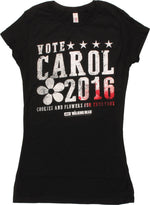 Walking Dead Vote Carol 2016 Junior T-Shirt