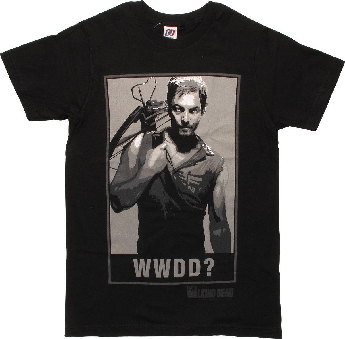 Walking Dead WWDD Painted Daryl Poster T-Shirt