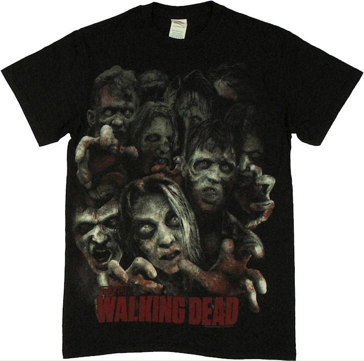 Walking Dead Zombie Horde T Shirt