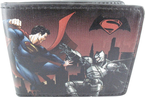 Batman v Superman Heroes Attack Wallet
