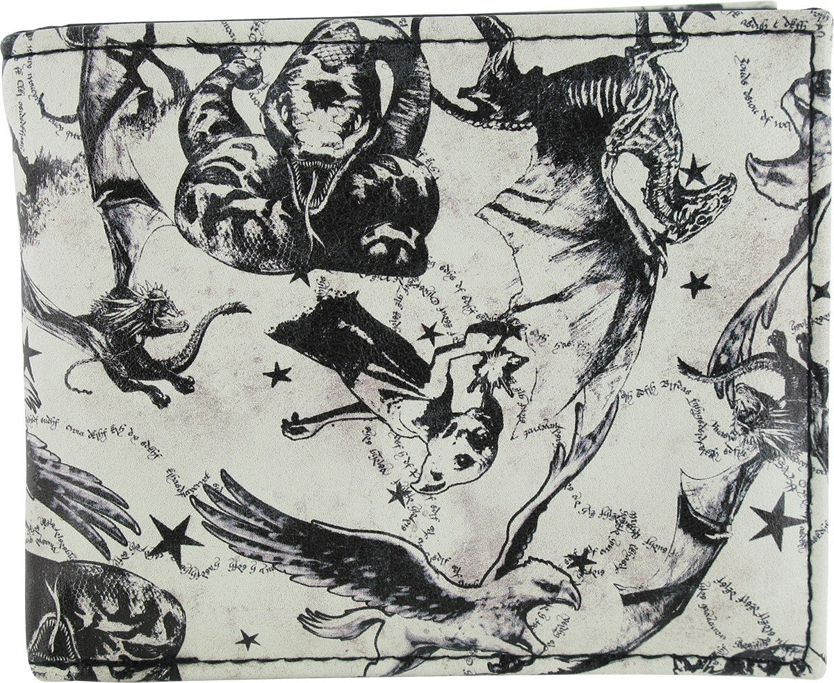 Harry Potter Creature Characters Bi Fold Wallet