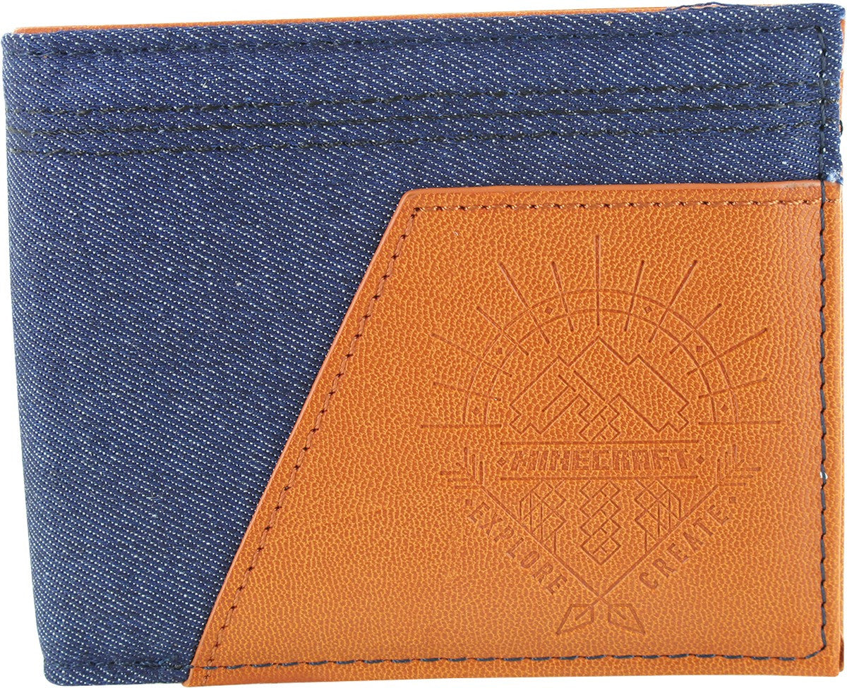 Minecraft Explore Create Bi-Fold Wallet