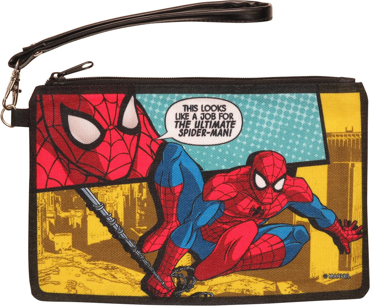 Spiderman Job Ultimate Large Wristlet Wallet