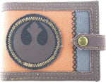 Star Wars Stitch Rebel Logo Canvas Bi-Fold Wallet