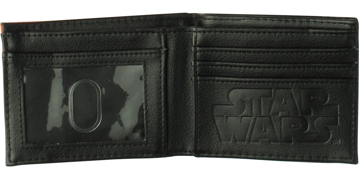 Star Wars Rebel Logo Orange Bi-Fold Wallet