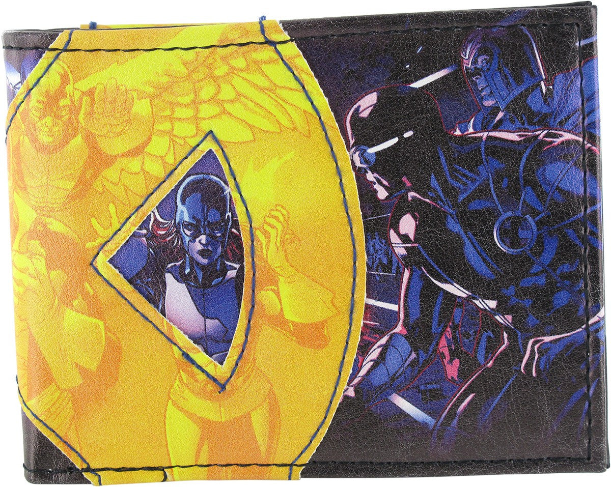 X Men Logo Classic Heroes Bi Fold Wallet