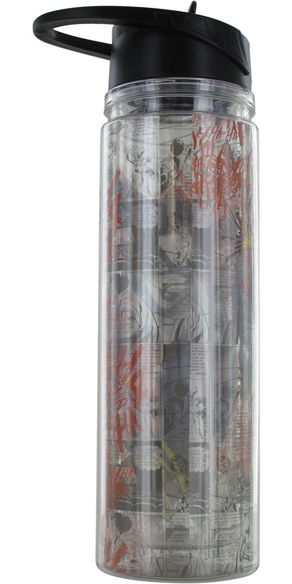 Harley Quinn Glitter Name Tritan Water Bottle