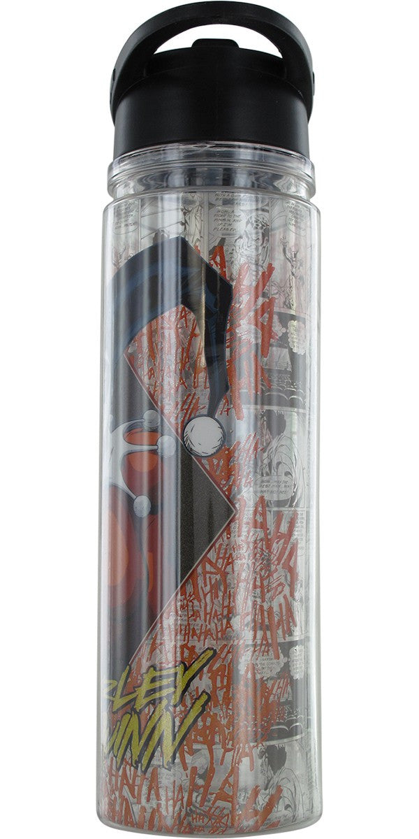 Harley Quinn Glitter Name Tritan Water Bottle