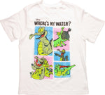 Where's My Water Frames White Youth T-Shirt