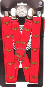 Wonder Woman Classic Logo Suspenders