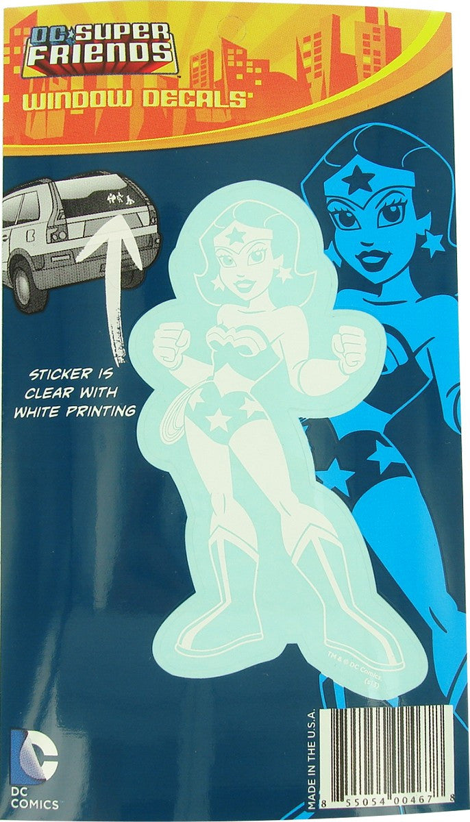 Wonder Woman DC Super Friends Vinyl Decal Sticker