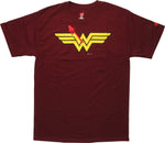 Wonder Woman Watchmen Symbol Logo T-Shirt