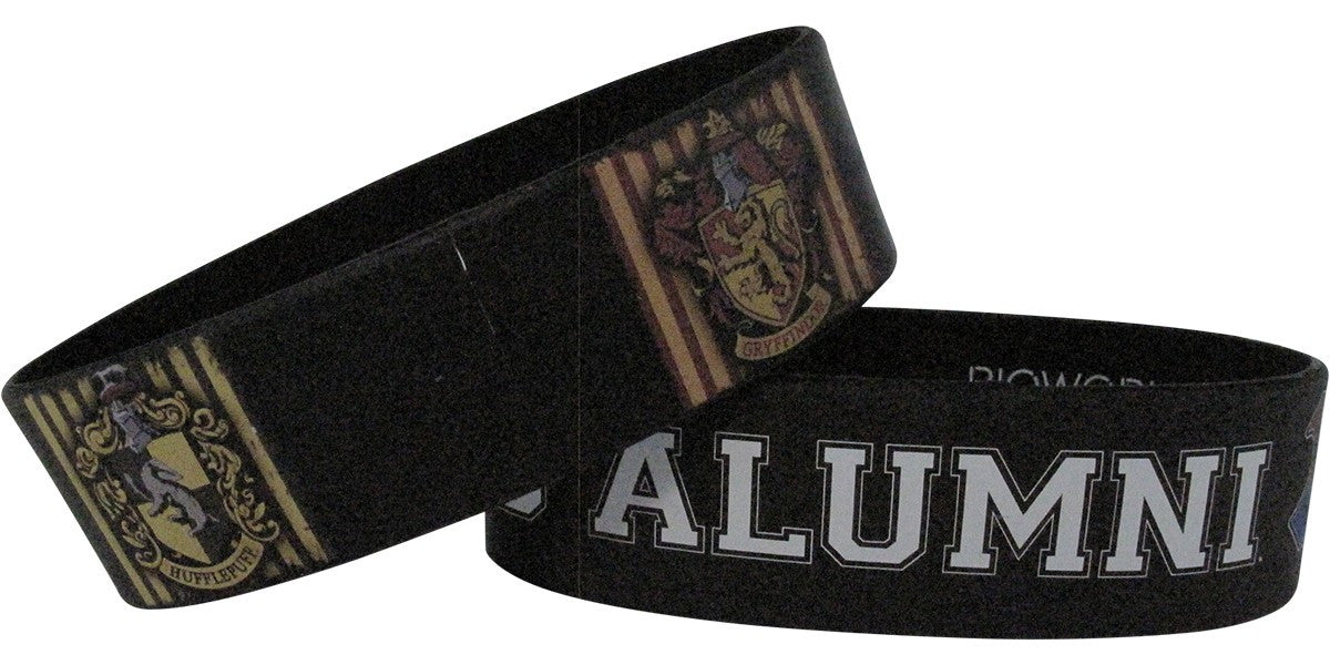 Harry Potter Hogwarts Alumni Rubber Wristband Set