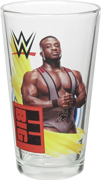 WWE Big E Pint Glass