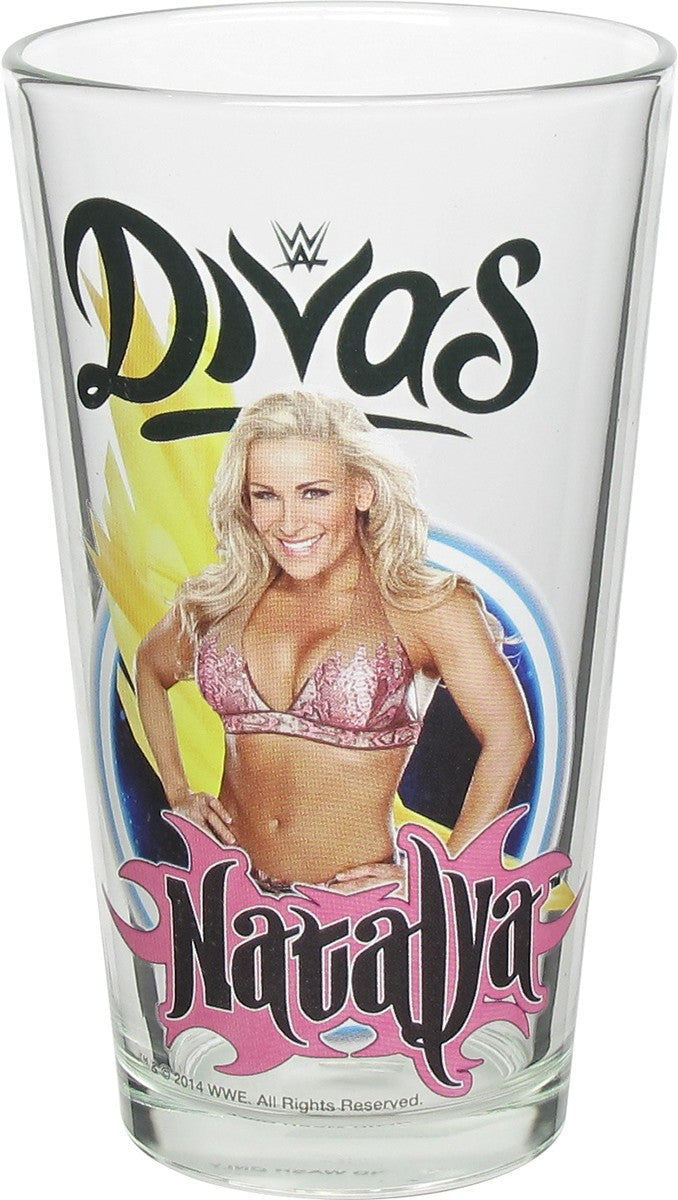 WWE Divas Natalya Pint Glass