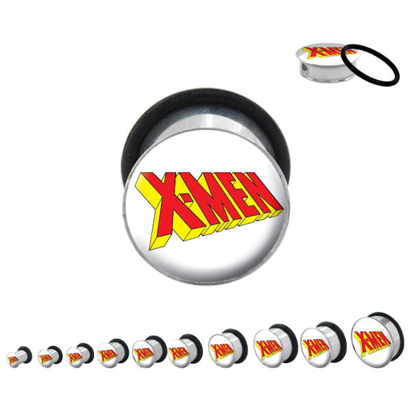 X Men Steel Plugs