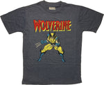 X Men Wolverine Posed Under Name T-Shirt