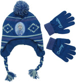 Frozen Elsa Destiny Awaits Youth Beanie Gloves Set