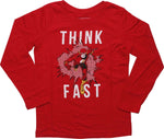 Flash Think Fast Dots Youth T-Shirt - Long Sleeve