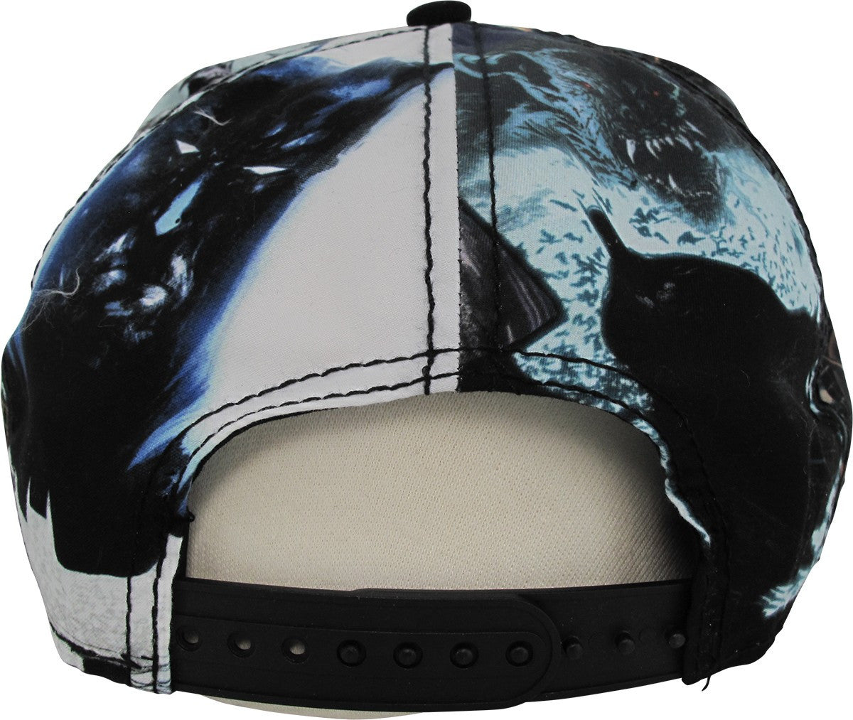Batman Logo Sublimated Panels Snapback Youth Hat