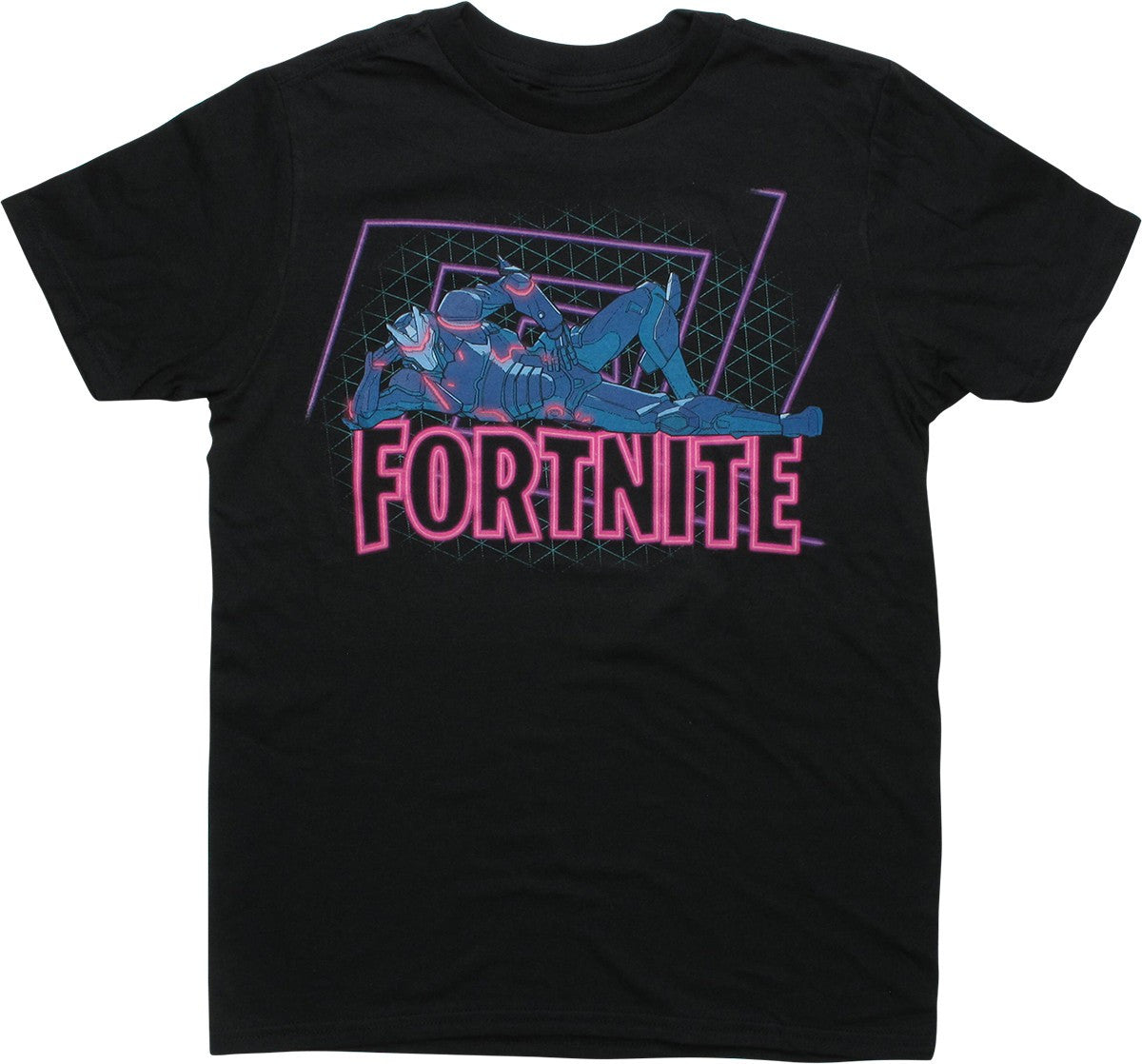 Fortnite Omega All Night Black Youth T-Shirt