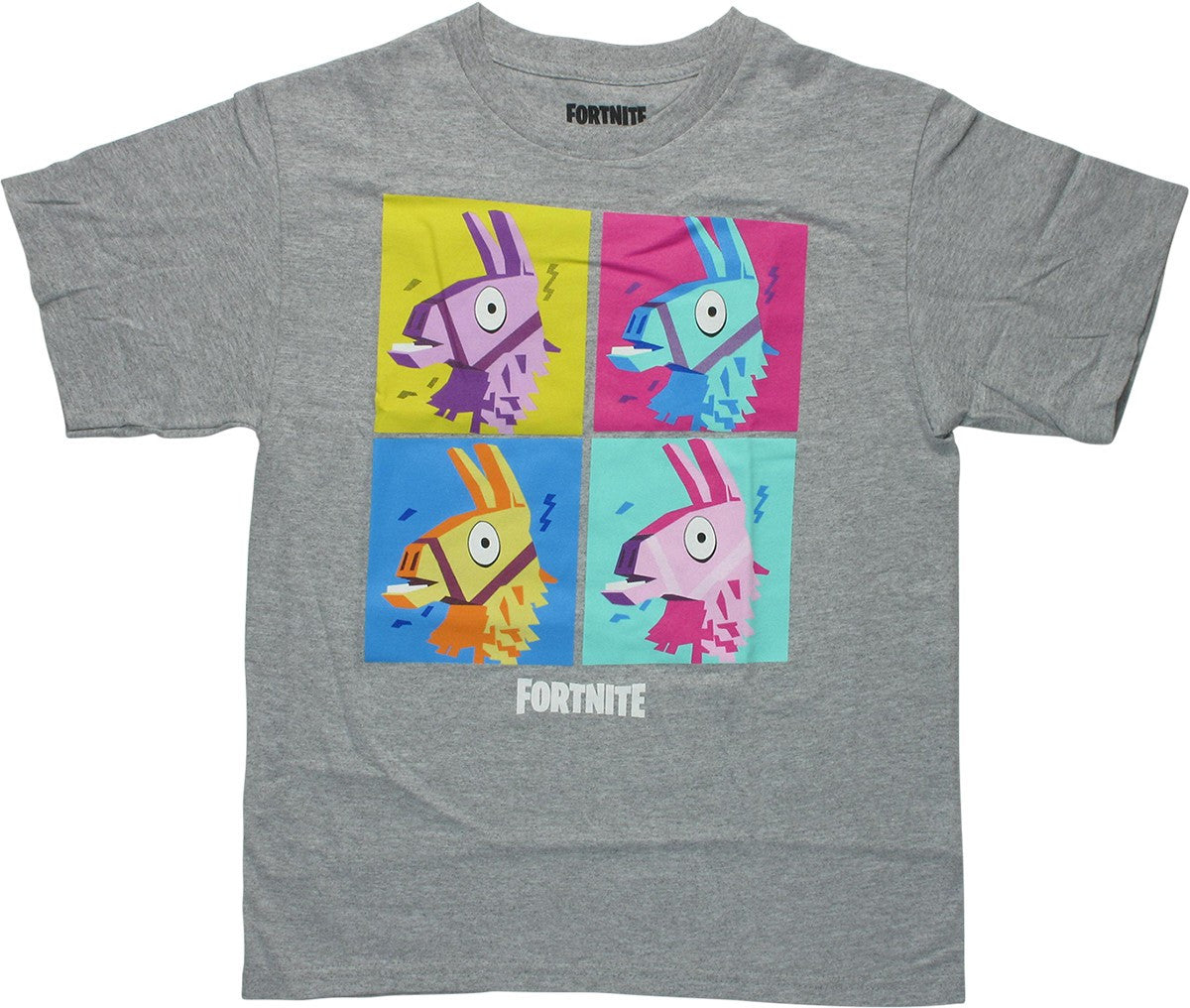 Fortnite Supply Llama Boxes Heather Youth T-Shirt