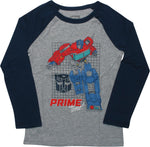 Transformers Prime Time Raglan Youth T-Shirt