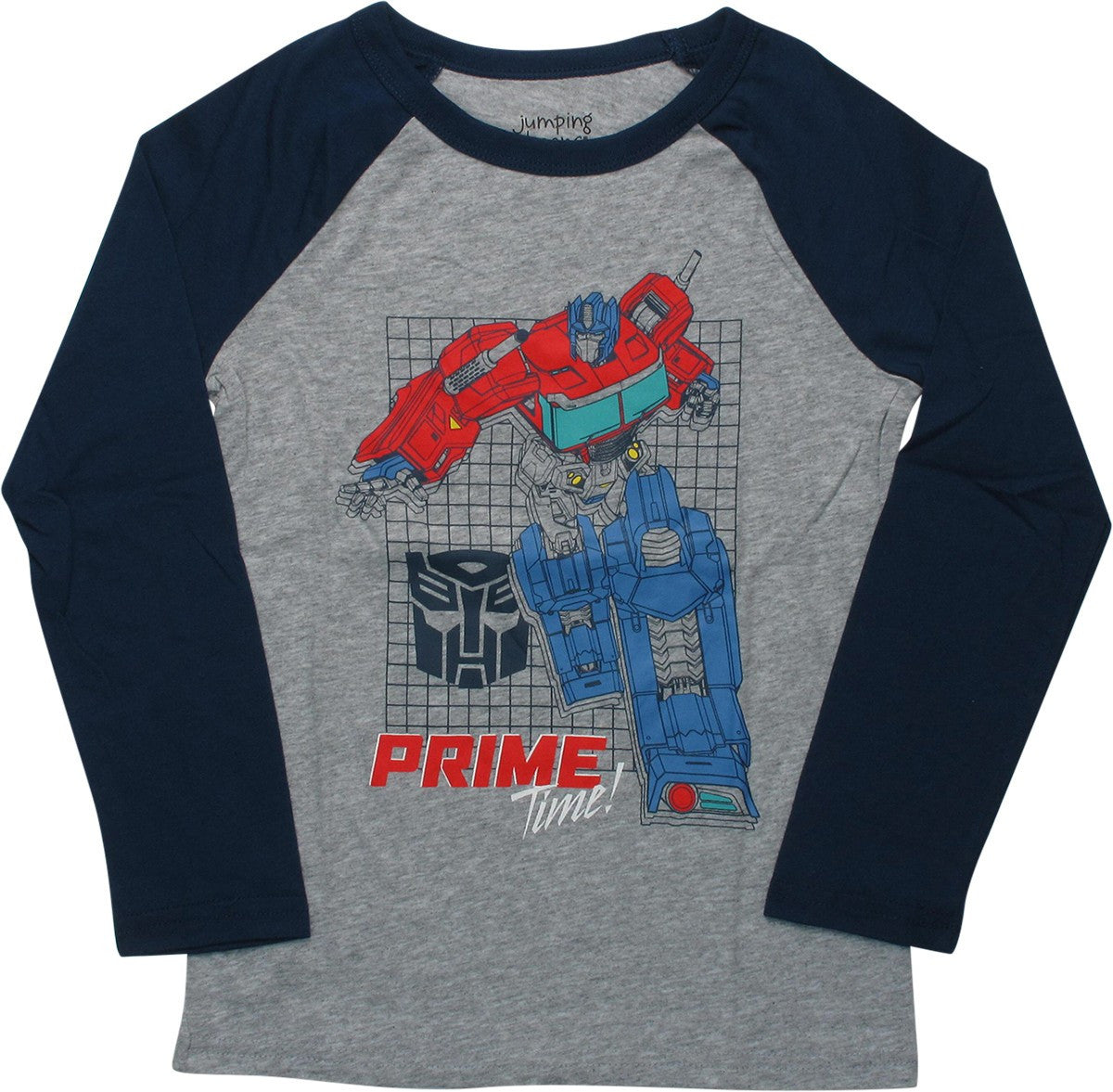 Transformers Prime Time Raglan Youth T-Shirt